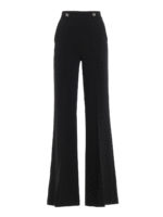 Pantaloni Sbozzare in crepe stretch