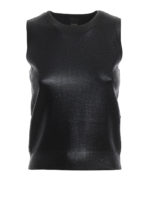 Top Tranne in viscosa stretch spalmata