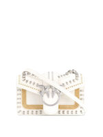 Borsa a tracolla Love Mini con borchie