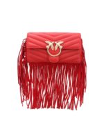 Borsa Love Wallet Fringes rossa