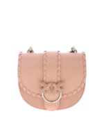Borsa Round Love Twist rosa