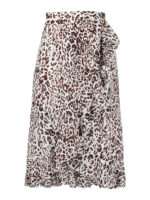 Gonna a portafoglio in ramie