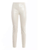 Pantaloni Gradino in ecopelle stampa cocco