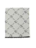 Sciarpa Brevis 1 bianca e nera