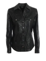 Camicia Ciambella in similpelle