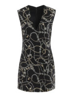 Mini abito Crazy in crepe de chine stretch