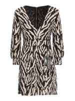 Abito zebrato Nuotare in paillettes