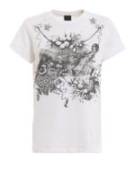 T-shirt A Te con stampa Toile de Jouy Space