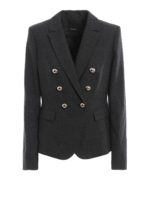 Giacca doppiopetto Grondaia in lana