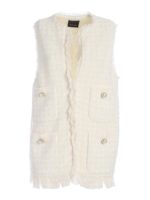 Gilet Crudo bianco