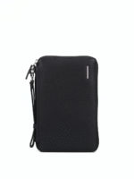 Portadocumenti nero con portafoglio