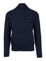 Cardigan con ricamo logo