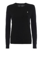 Pull in merino e cashmere a trecce