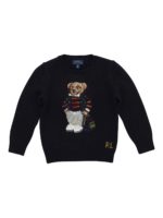 Maglione con Polo Bear intarsiato