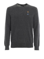 Pull in lana con ricamo Polo Bear al petto