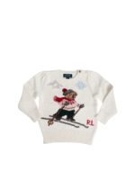 Pullover Ski Bear bianco