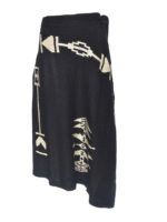 Polo Ralph Lauren Falda Larga - Negro Female Black XS 69% Lino, 31% Seda