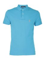 Polo in pique con logo