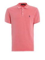 Polo in cotone rosa