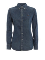 Camicia di jeans con collo bd