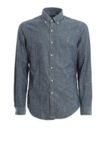 Camicia in chambray di cotone