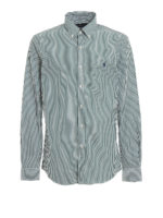 Camicia button-down a righe