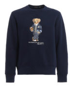 Pullover con stampa logo Polo Bear