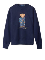 Felpa girocollo con stampa Polo Bear