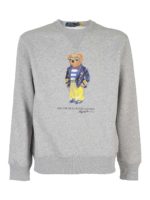 Felpa con stampa Polo Bear
