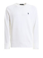 Felpa girocollo con maniche raglan