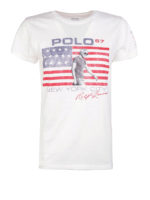 T-shirt in cotone con stampa New York