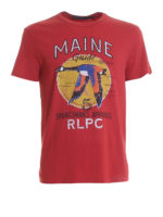 T-shirt in cotone effetto vintage