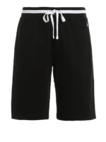 Pantaloncini neri in misto cotone