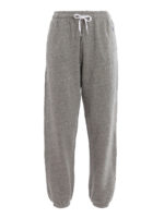 Joggers in cotone felpato