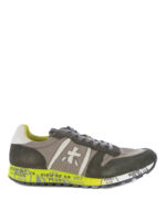 Sneaker Eric in nylon e camoscio