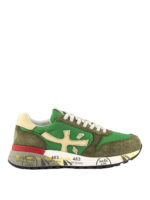 Sneaker Mick 4565 in pelle e tessuto