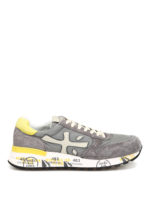 Sneaker Mick in pelle scamosciata grigia