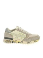 Sneakers Mick beige e color avorio