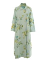 Cappotto con dettagli floreali