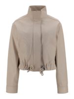 Chaqueta De Cuero - Marron Topo