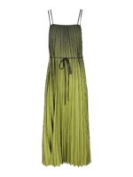 Abito smanicato plissettato