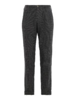 Pantaloni Arial in cotone pied-de-poule