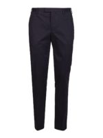 Pantaloni in misto cotone e seta