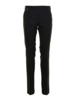 Pantaloni in lana jacquard