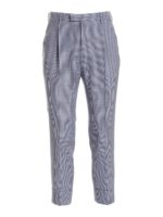 Pantalone Flicker Super 100S blu