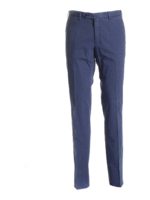 Pantalone blu con micro pattern