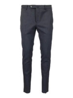 Pantaloni in misto lana melange