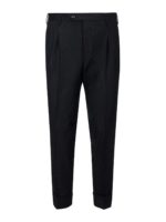 Pantaloni in lana elasticizzata