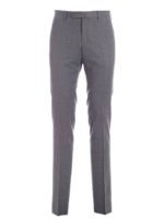 Pantalone Superslim fit grigio melange