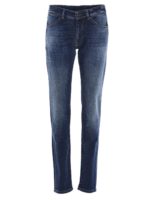 Jeans effetto delave blu